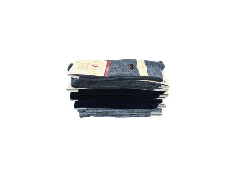 Pelin 1-25 Erkek Likralı Çorap 12'li
