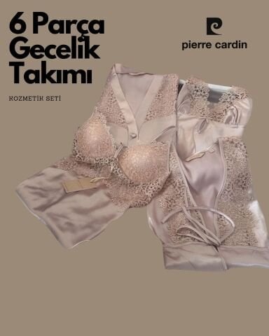 Pierre Cardin Çeyiz Seti , Gelin Bohçası, Gelin Aynası , Gelin Gecelik Seti