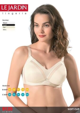 Le Jardin 9125 C Cup Almıra Telsiz Soft Cup Sütyen