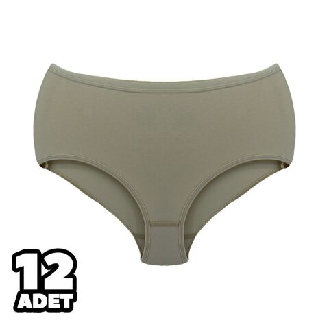 Dondeza 3058 XXL Beden Yüksek Bel Toparlayıcı Külot 12'li