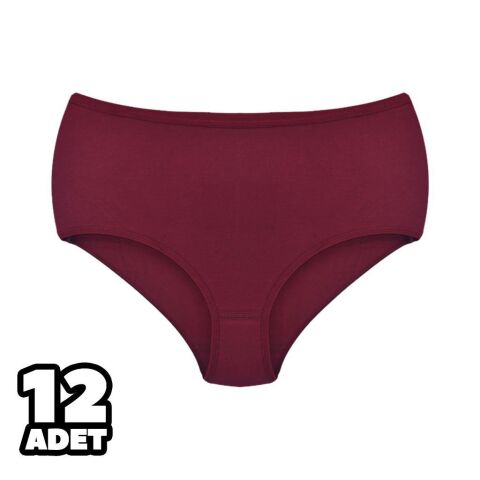 Dondeza 3058 XXL Beden Yüksek Bel Toparlayıcı Külot 12'li