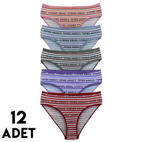 Tutku 0595 Bloom Bayan Bikini 12'li