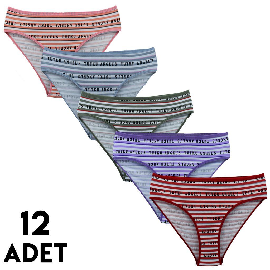 Tutku 0595 Bloom Bayan Bikini 12'li