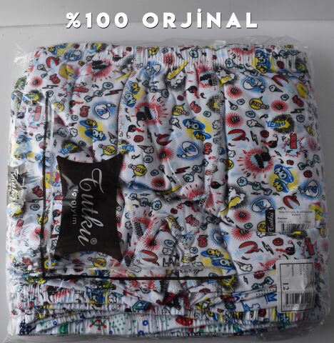 Tutku Elestan Empirme Erkek Çocuk Boxer 12'li