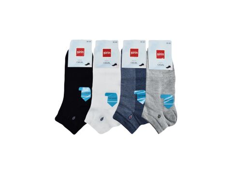 Şirin 7010-12 Ter Emici Erkek Penye Patik 12'li