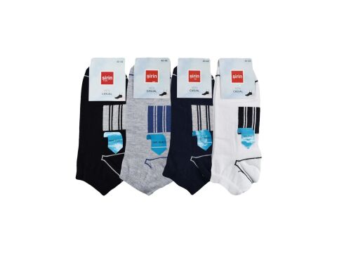 Şirin 7010-15 Ter Emici Erkek Penye Patik 12'li