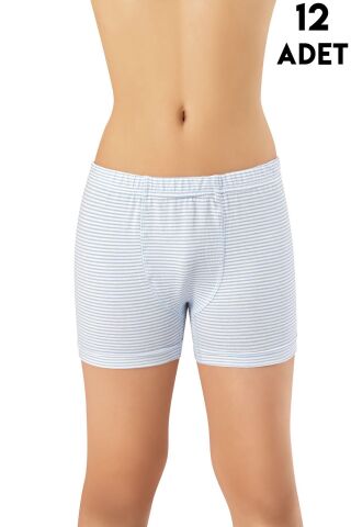 Kota 1027 Erkek Çocuk Baskılı Boxer 12'li