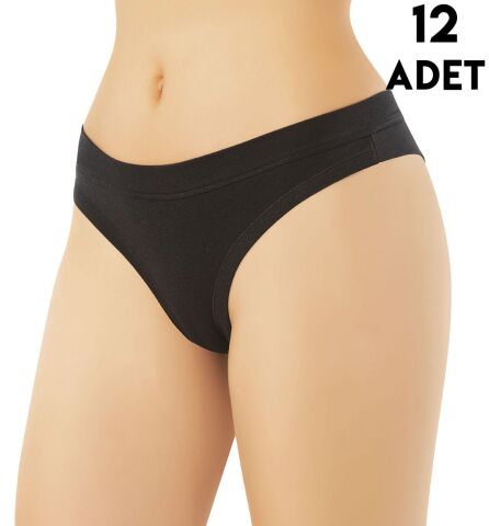 Kota 5104 Biye Detaylı String Modal Bayan Bikini (M-L-XL) 12'li