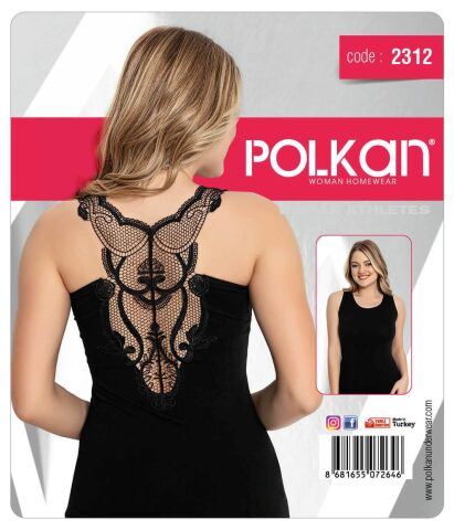 Polkan 2312 Güpürlü Bayan Atlet