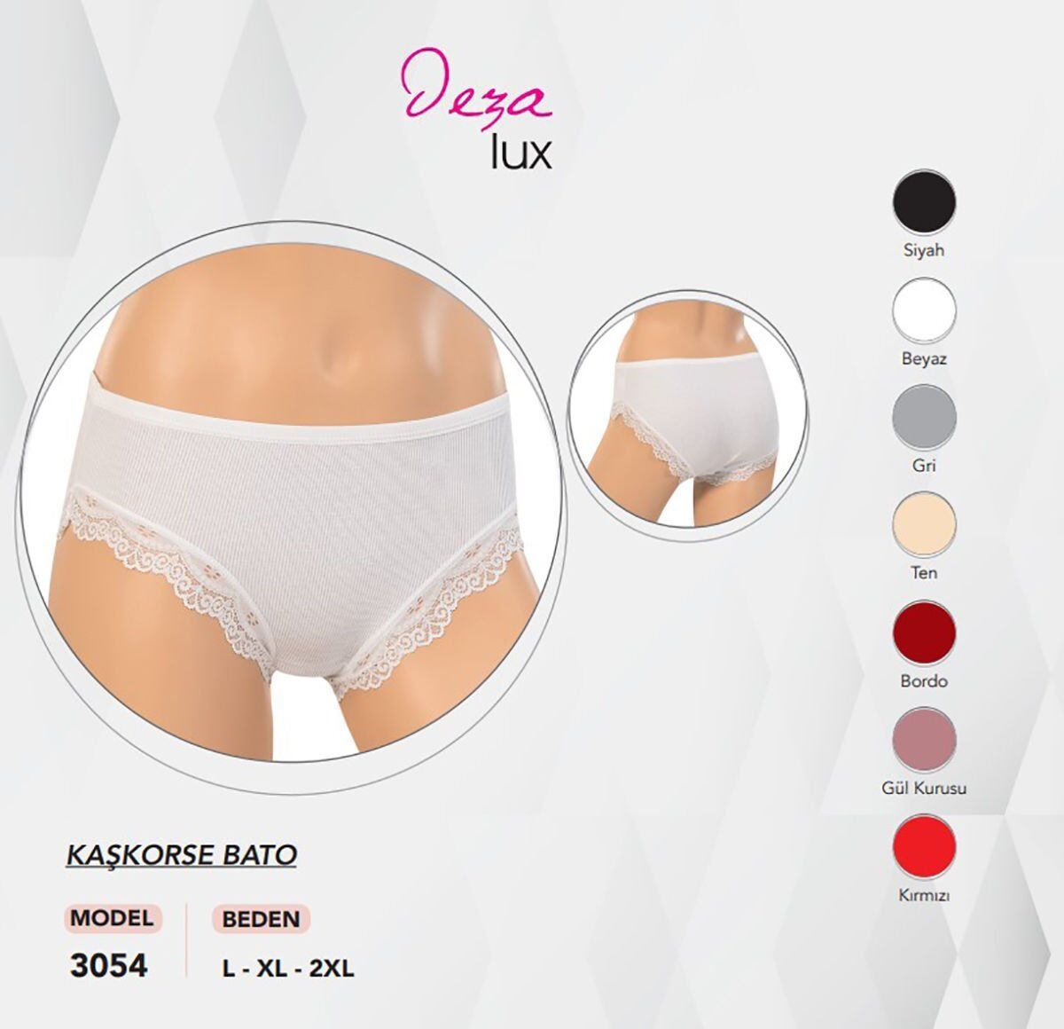 Dondeza 3054 Kaşkorse Bayan Bato 12'li