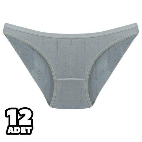Tutku 0679 Jakarlı Bayan Bikini 12'li