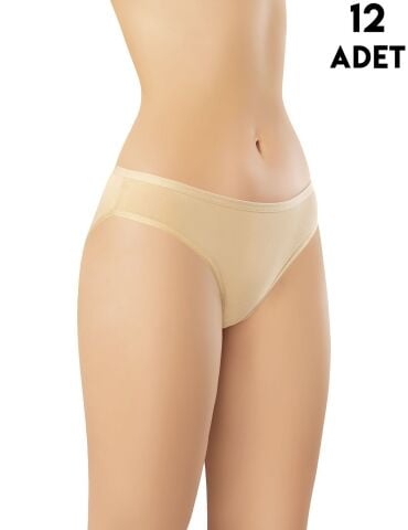 Kota 5002 (M-L-XL) Bayan Penye Bikini 12'li